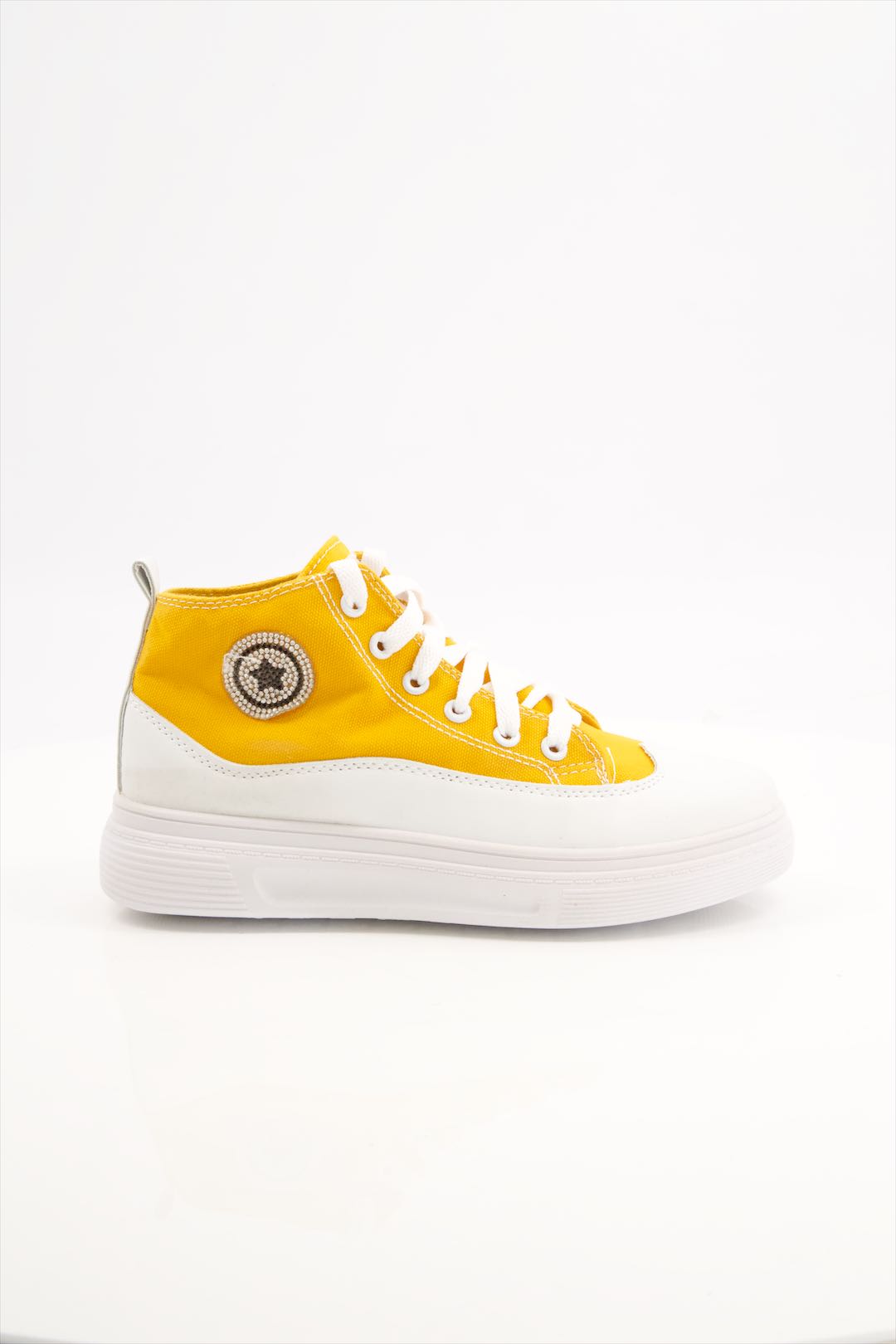 Shoesbazar Women Premium Yellow Sneakers