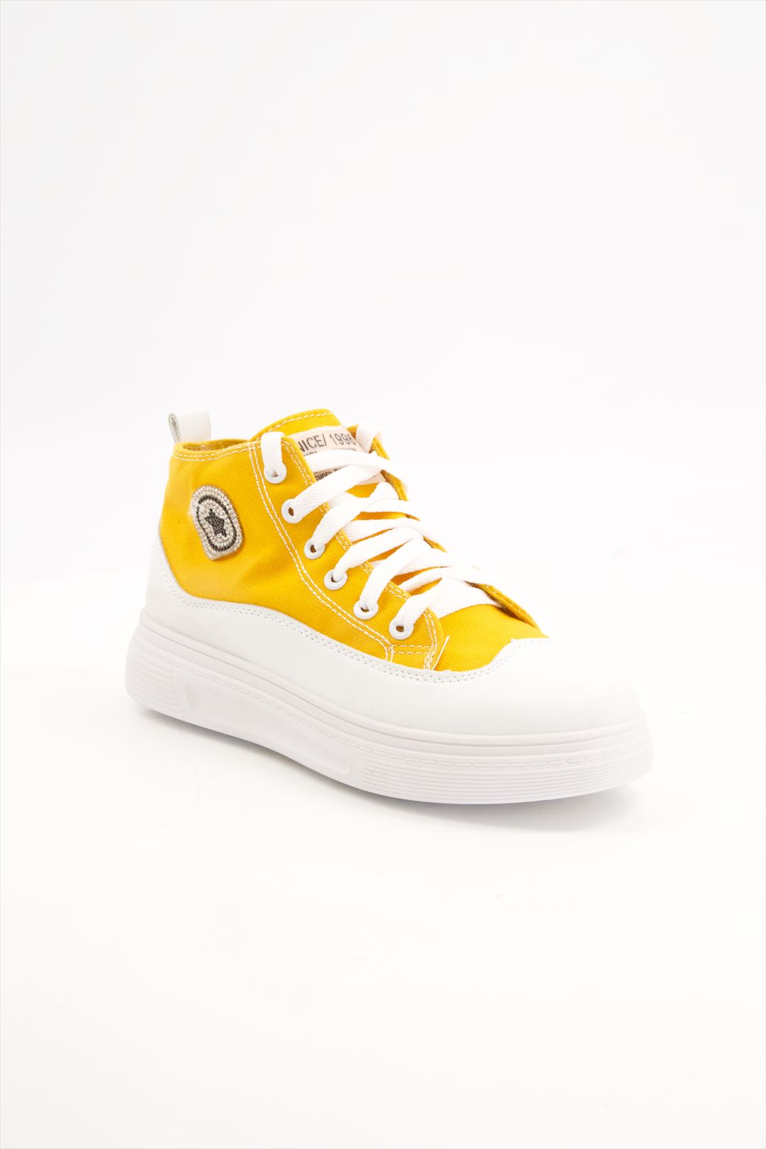 Shoesbazar Women Premium Yellow Sneakers