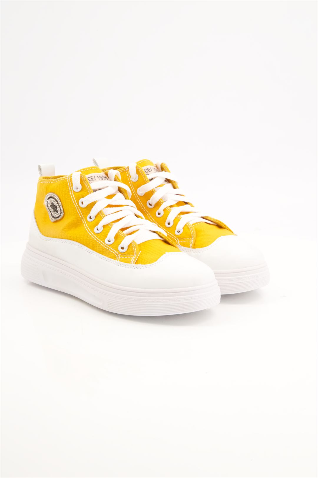 Shoesbazar Women Premium Yellow Sneakers