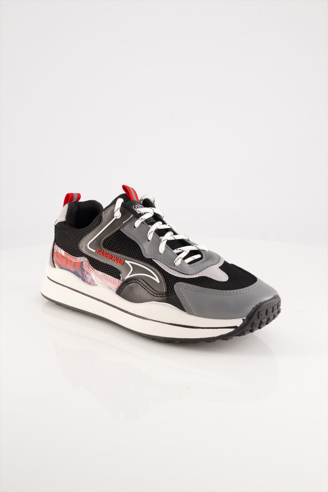 Black & Gray Sneakers Shoes for men 2024-4