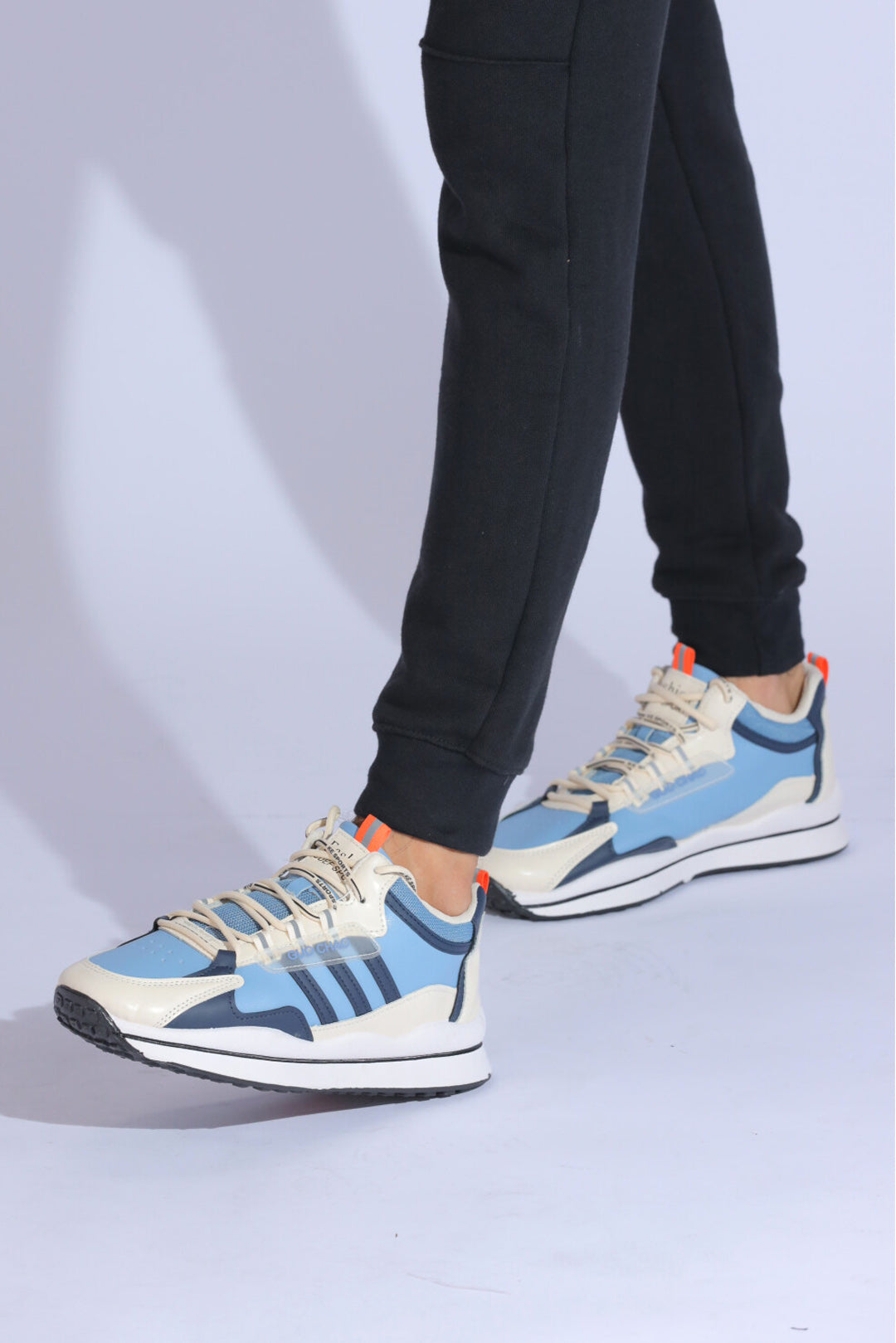 Men Premium Blue Sneakers Shoes 2025-7