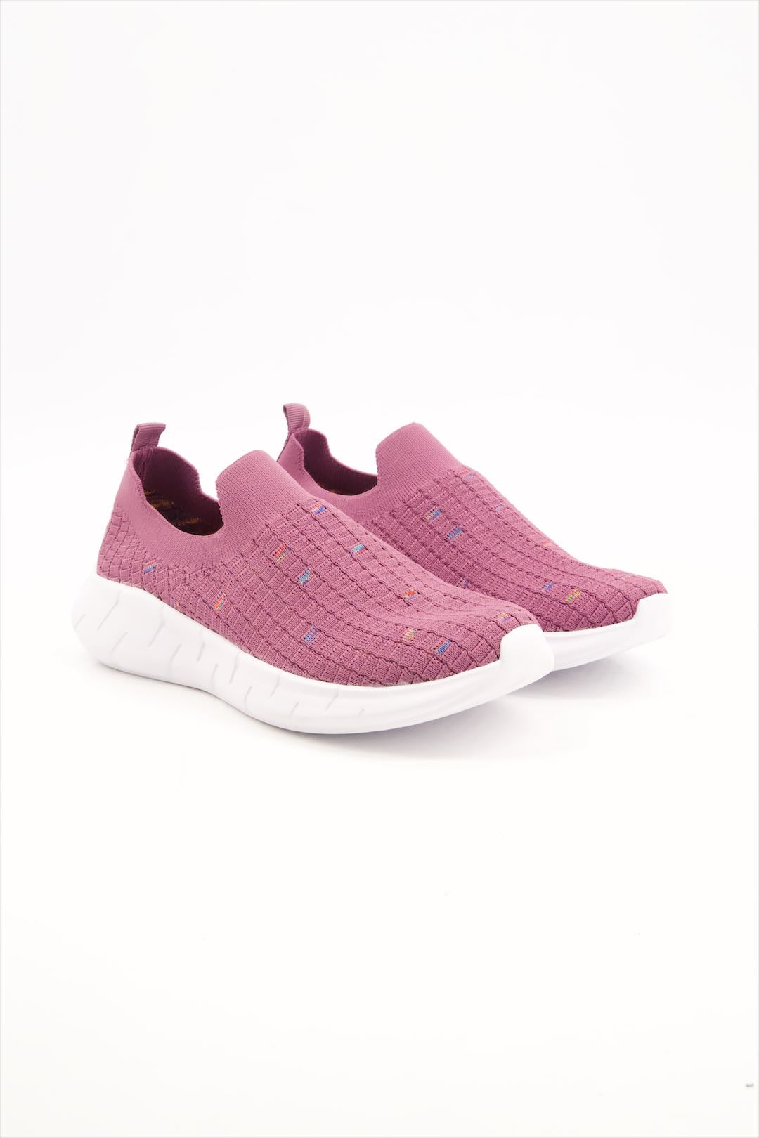 Eleze Women Soft Sole Purple Sneaker 5307