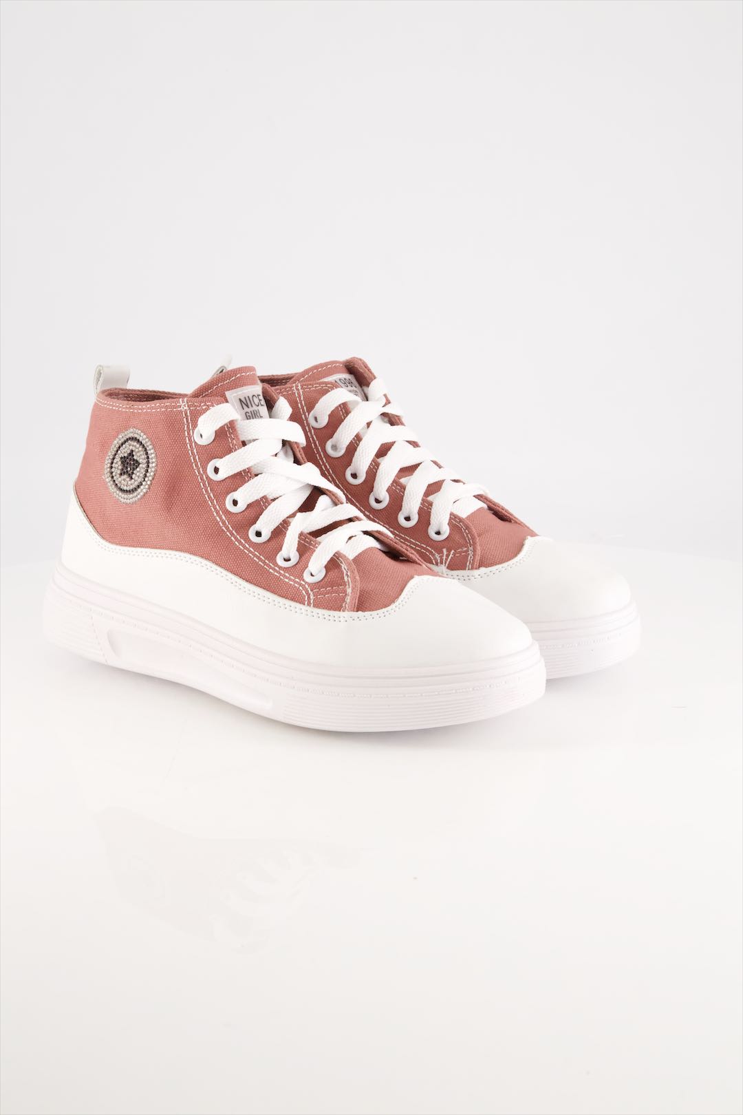 Shoesbazar Women Premium Pink Sneakers