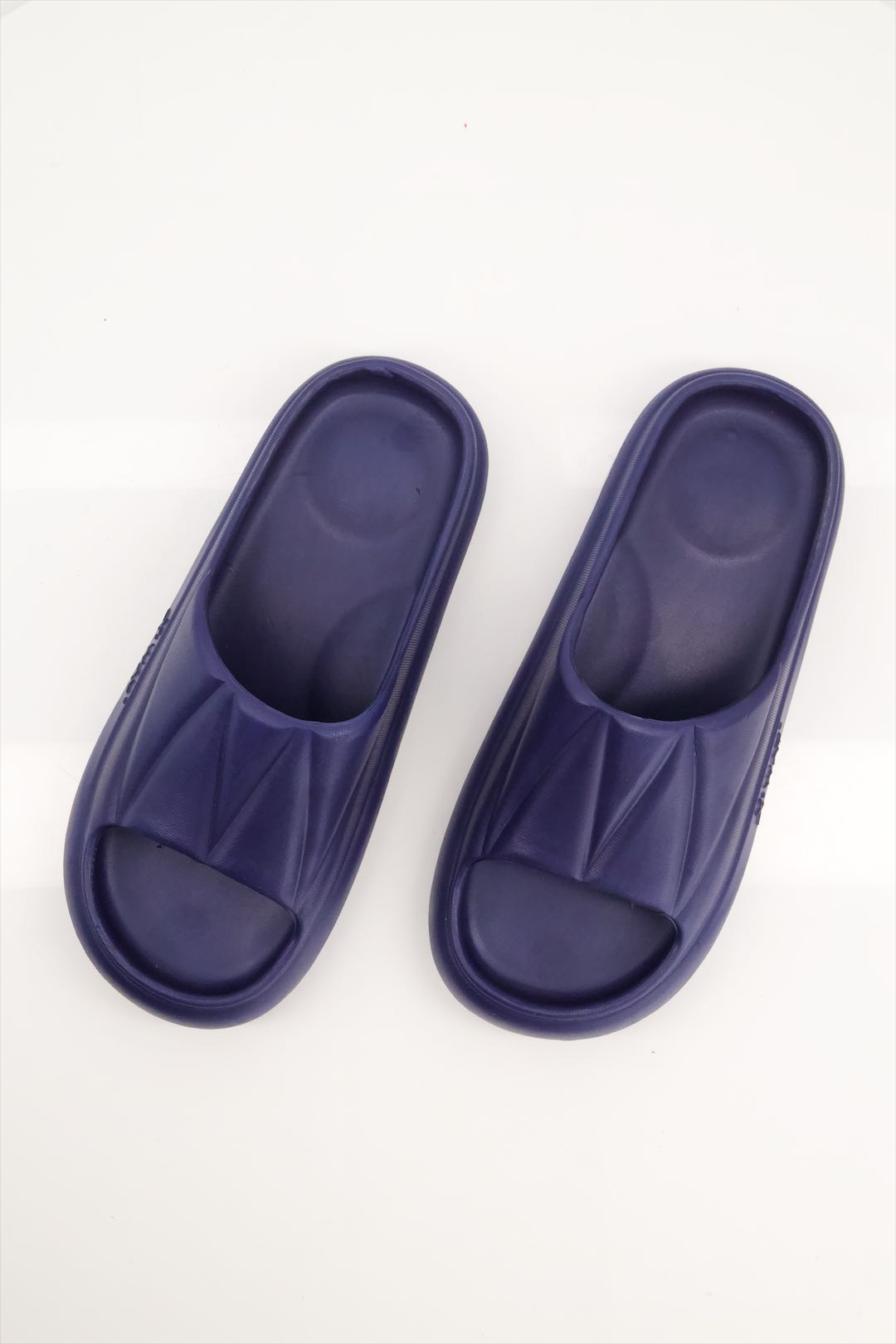 Men Comfortable Slides Of Fine Evr In Navy