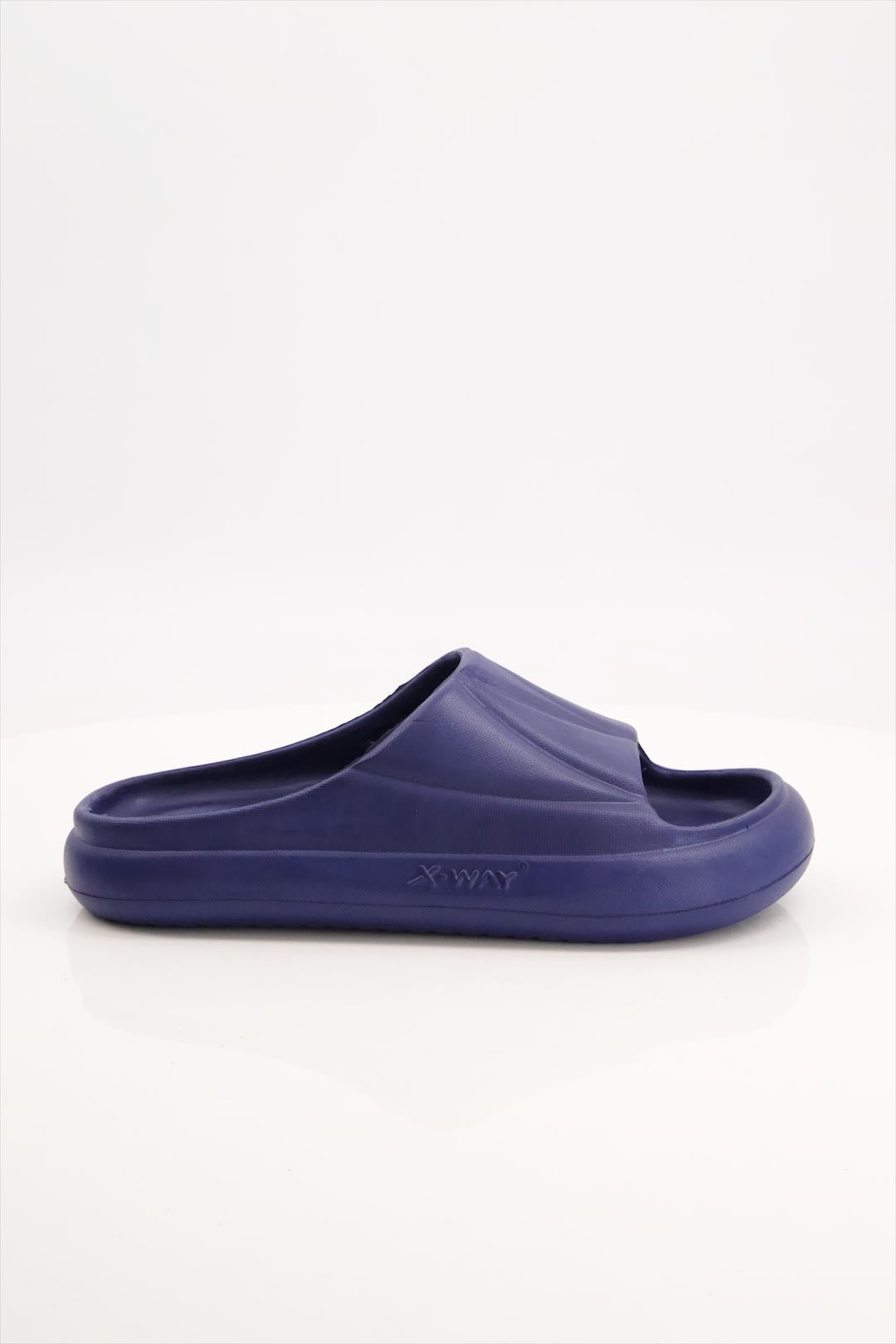 Men Comfortable Slides Of Fine Evr In Navy